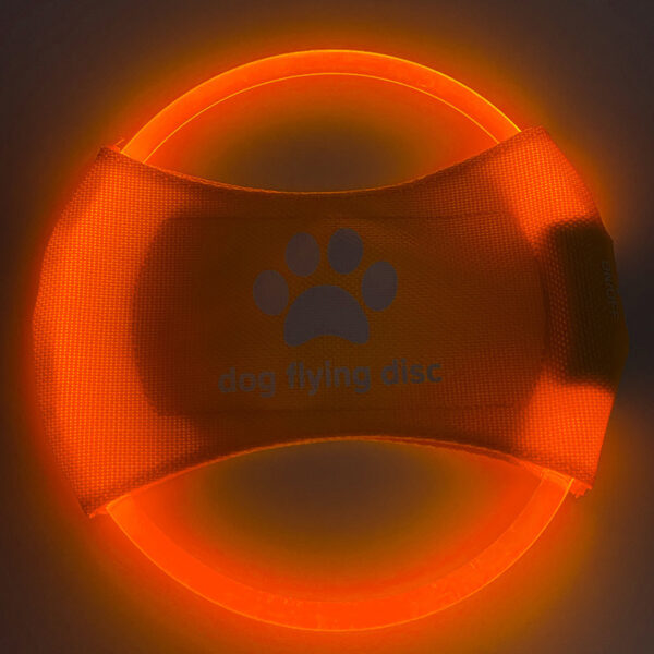 3077da69-2685-4a9c-98bb-9dd3446081f8.jpg Dog Flying Discs Light Glowing LED LuminousTrainning Interactive Toys Game Flying Discs Dog Toy Pet Dog Accessories Pet Products