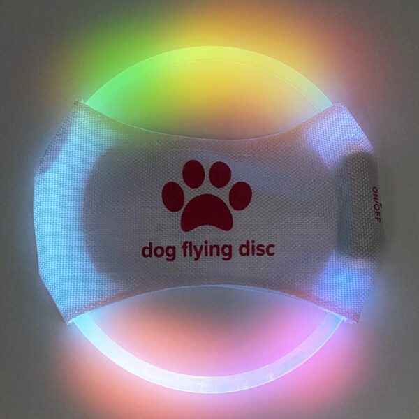 8e8bbc75-fb2d-458b-b986-989b3eff4579.jpg Dog Flying Discs Light Glowing LED LuminousTrainning Interactive Toys Game Flying Discs Dog Toy Pet Dog Accessories Pet Products