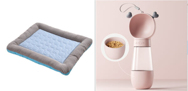 b13808bb-5cc1-4c33-ada0-8272f5074dd5.jpg Pet Cooling Pad Bed For Dogs Cats Puppy Kitten Cool Mat Pet Blanket Ice Silk Material Soft For Summer Sleeping Blue Breathable