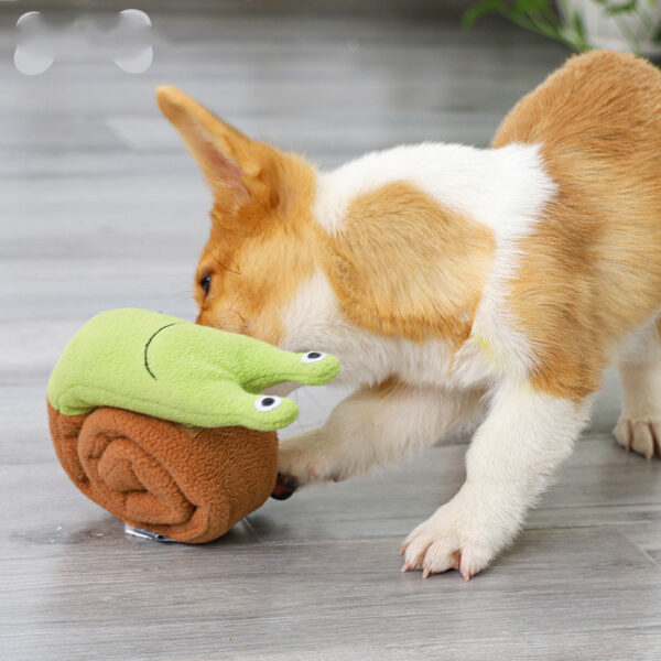 1619059595247.jpg Fleece Interactive Dog Puzzle Snails Toys Cute Dog Supplies for Small Dogs Summer Pets Accessories